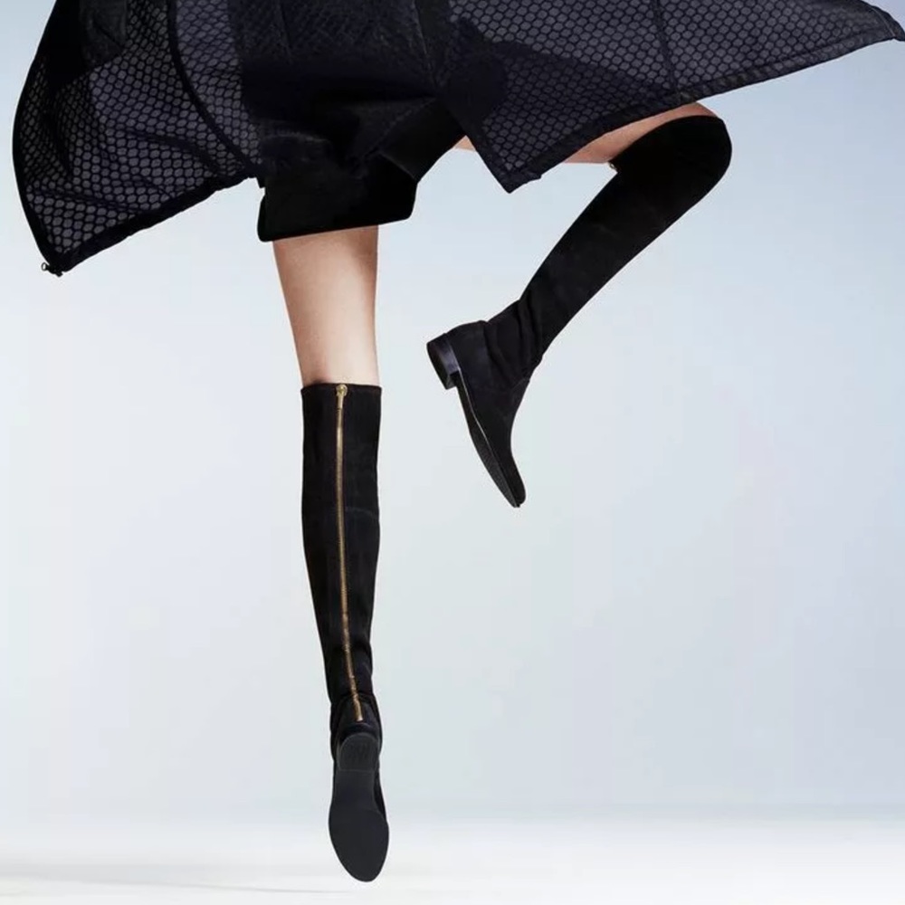 STUART WEITZMAN Thigh Scraper Over the Knee Boots - Picture 2 of 13